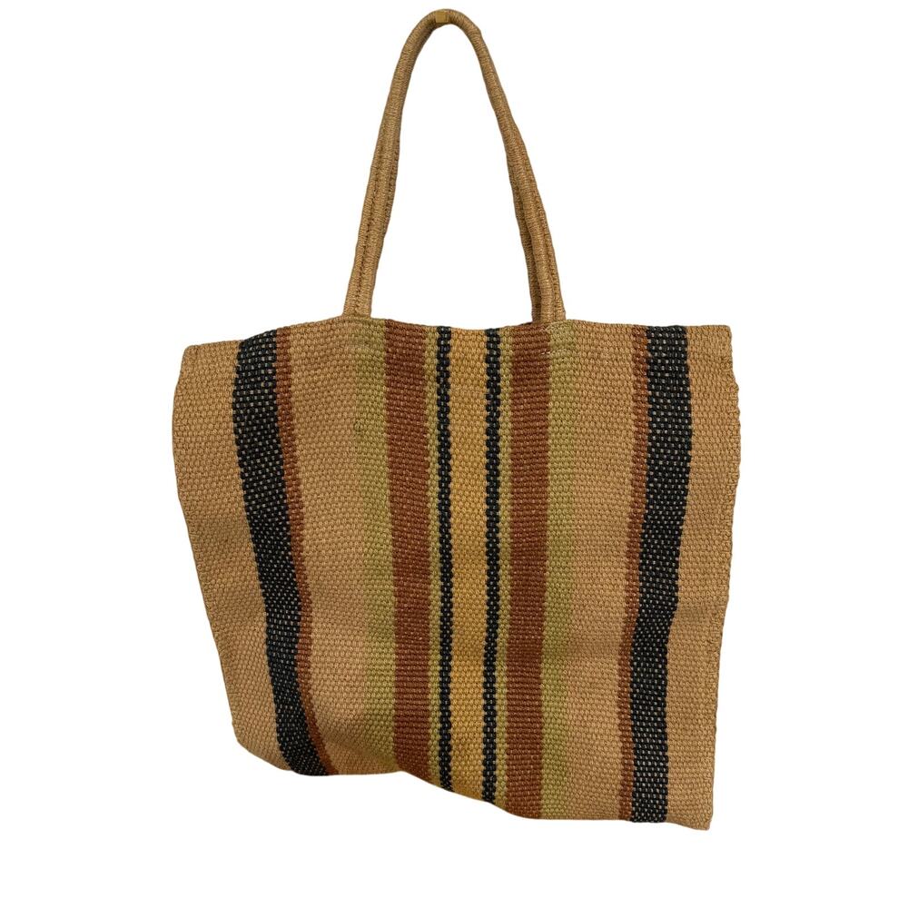 Maison Bengal Jute Tote Bag Shopper Bag Market Bag Fair Trade - Picture 3 of 7